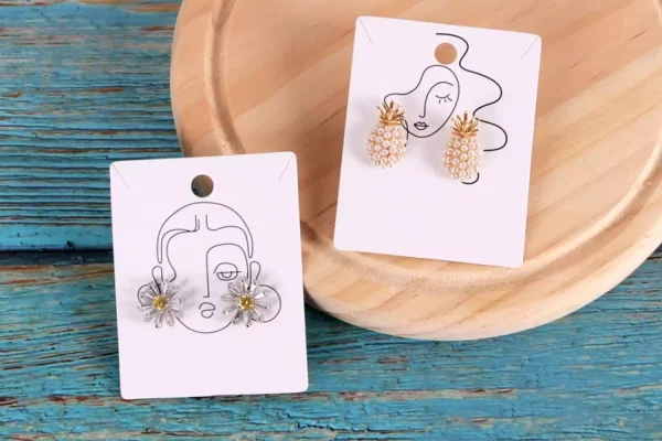 100 Earring cards, Necklace cards Jewelry cards Earring Display Card Earring Holder Cards Necklace display cards Jewelry display cards AL265